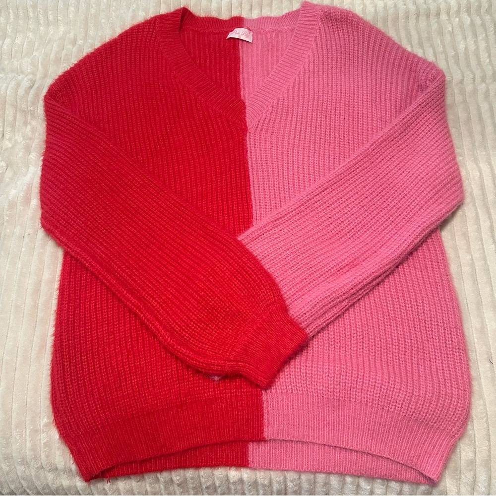 Pink Lily sweater